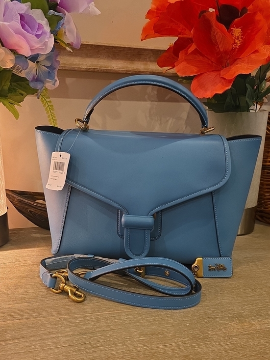 Coach Handbags - Coach 1941 Pacific Blue Courier NWT